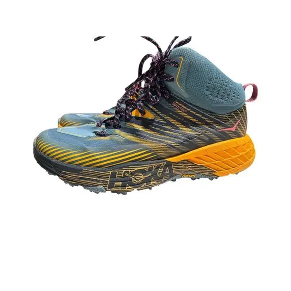 HOKA Men's Speedgoat 2 Mid GTX Shoes SIZE 9.5 GUC - Picture 2 of 7